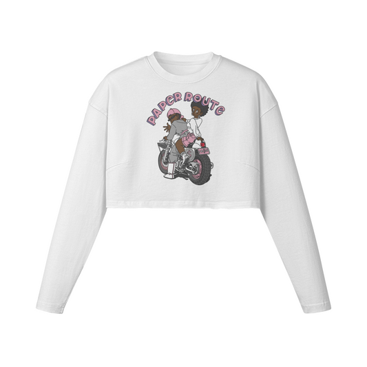 Paper Route DB Cropped Longsleeve